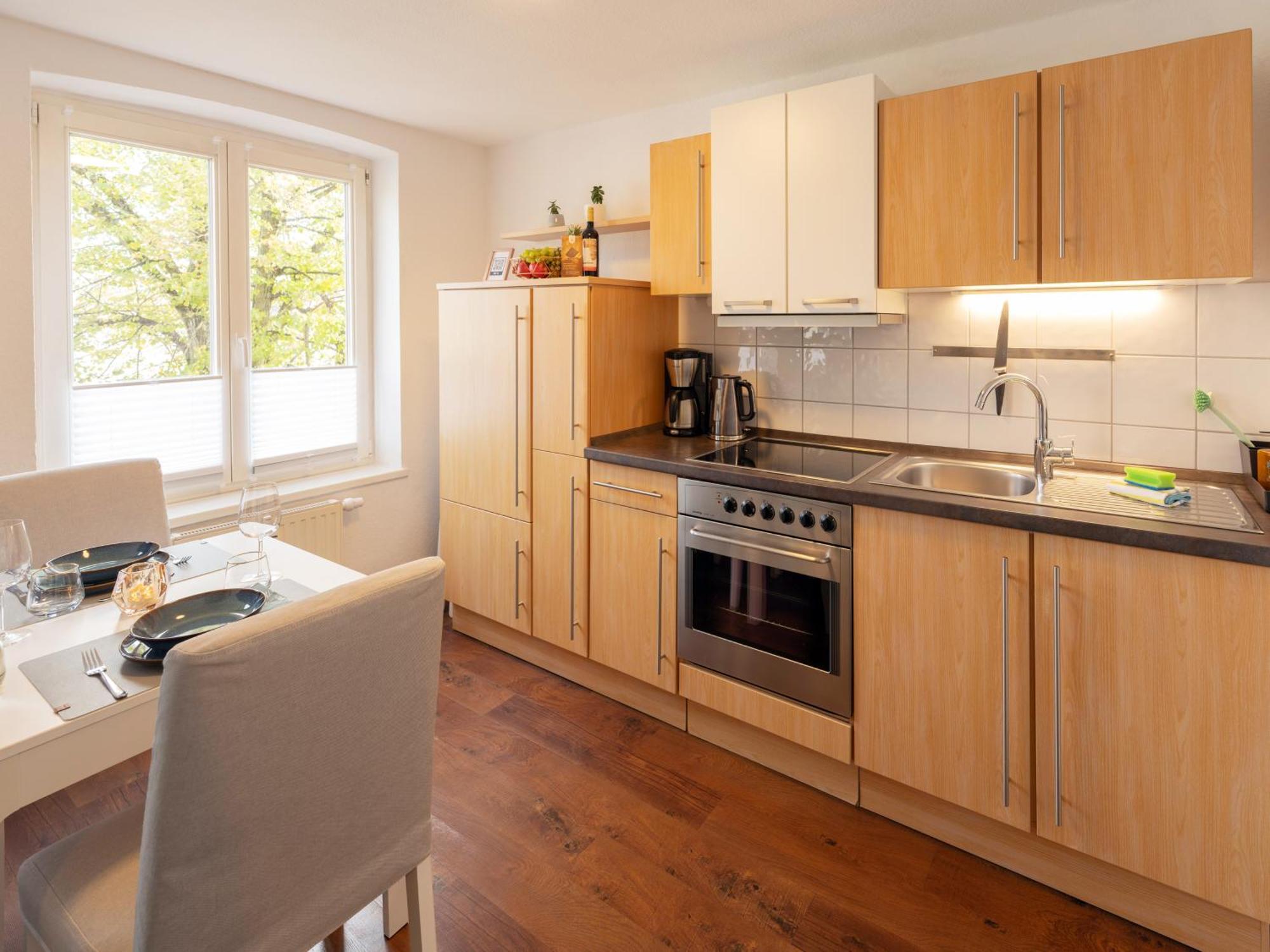 Schlosskoenig - Modernes & Zentrales Apartment Mit Balkon Und Arbeitsplatz Schwerin  Extérieur photo